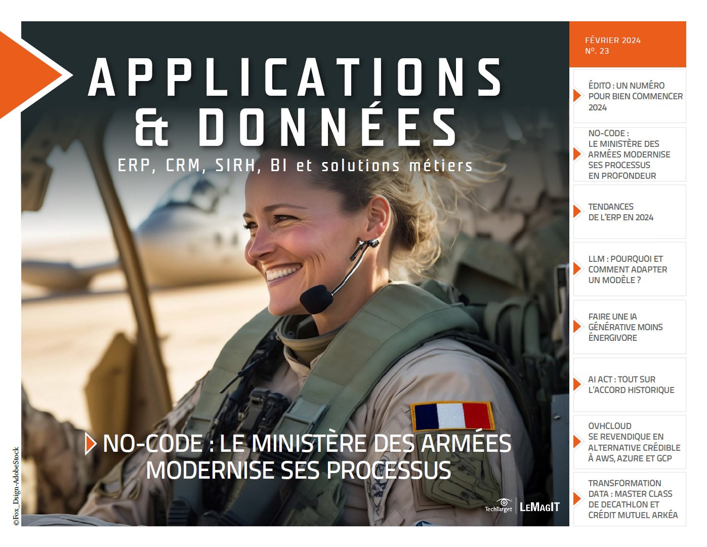 Applications et données 23 – No-code : le ministère des Armées modernise ses processus